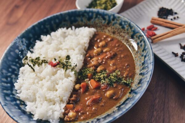 2種お豆とたっぷり野菜の薬膳カレー