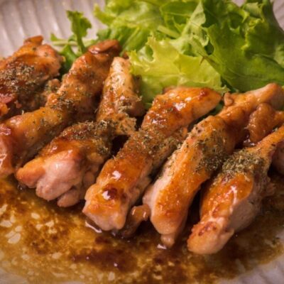 鶏ももアンチョビ